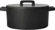 Maxwell & Williams Epicurious Round Casserole 1.3L Black Gift Boxed