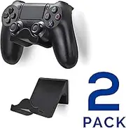 [EOL] Brainwavz PS4 Game Controller Wall Hanger Stand Mount Holder (2 Pack) - PlayStation 4 Game Controller Accessories Black Black [EOL]