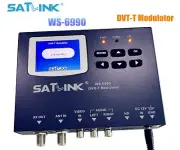 SATLINK WS-6990 1 Route DVB-T modulator AV+ HDMI COFDM modulation H.264 MPEG-4
