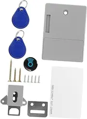 TEHAUX RFID Electronic Cabinet Lock Hidden DIY Installation No Drilling Required for Cupboards Made of Durable Material Suitable for Home and Office Use