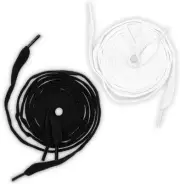4 Pieces Flat Hoodie Drawstring Cord , 10Mm X 56"/142Cm, Cotton Mixed Polyester,