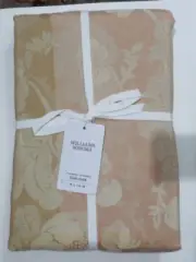WILLIAMS-SONOMA - New FILOMENA JACQUARD Tablecloth - Beige & Blush - 70" x 126"