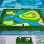 Cupohus Floating Golf Green for Pool, Golf Chipping Game Set- Chipping Mat, 2...
