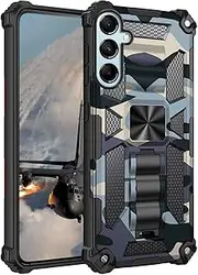 [xinyunew] Protective Case for Samsung Galaxy S23 FE All-Round Protection Shockproof Case Military Full Protection Mobile Phone Case Protective Cover Samsung Galaxy S23 FE Case Cover Product - Navy Blue
