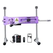 Hismith Purple Premium Sex Machine Remote & App Control Thrusting Dildo Anal