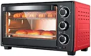 oven mini oven air fryer oven Mini Oven 23 L,Electric Oven 1300 W Adjustable Temperature 70-250 ℃ and 60 Minutes Timer with 3 Heating Functions for Baking Cooking Grill Toaster Oven Air Fryer,