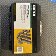 Klutch 1/2” Drive 14-piece Metric Impact Socket Set Chrome Molybdenum 41409