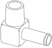 Genuine Ariens Log Splitter Fitting, Hydraulic 4501-10-12-Fg Part# 07001602