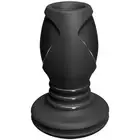 Hollow Anal Plug Silicone Dilator Small Butt Wearable Dildo Mini Black