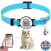 Kitten Collars with Bell and QR Code Name Tag - Breakaway Reflective Cat Coll