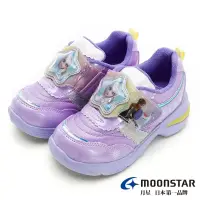 在飛比找博客來優惠-MOONSTAR 冰雪奇緣電燈童鞋 16 紫