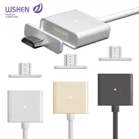 在飛比找博客來優惠-WSKEN鋁合金 磁吸充電線 Micro USB接頭 三星 