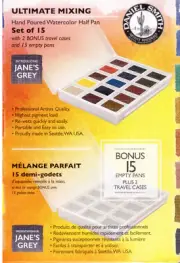 Daniel Smith Ultimate Mixing Watercolor Half Pan Travel Set Of 15 NEW Genuine