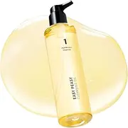 [numbuzin] No.1 Cleansing Oil | Easy Peasy Cleansing Oil | Makeup Removing Facial Cleanser | Ingredients from Corn, Macadamia Seed | Waterproof Makeup, Blackhead Care | Hydrating, Lightweight | 200 ml
