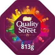 Nestle Quality Street Assorted Milk & Dark Chocolates Tin 813g