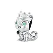 925 Sterling Silver Dragon Charms For Bracelets