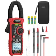 KAIWEETS HT208F Inrush Digital Clamp Meter True-RMS 1000A AC/DC Current 1000V AC/DC Voltage Frequency Resistance Capacit