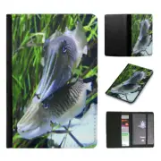 PASSPORT ITINERARY ORGANIZER|FUNNY WEIRD FISH CREATURE #3
