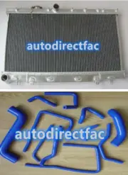 Aluminum Radiator + Hose for Subaru Impreza WRX STI GD GDA GDB 2002-2007 52mm