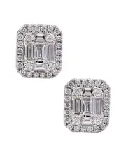 Diana M. Fine Jewelry 14K 0.84 ct. tw. Diamond Studs