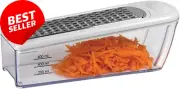 Multi Functional Boxed Grater with 4 Blades