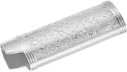 FOMIYES Lighter Case Lighter Holder for Lighter Covers Metal Iron Silver