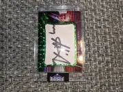 2020 DECISION 2020 Terry Mcauliffe Green Foil Premium Cut Signature Edition #4/5