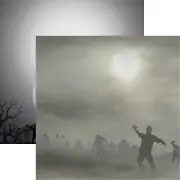 Reminisce Paper - Zombies Attack - 5 Sheets