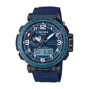 【CASIO】PROTREK PRG-601YB-2 太陽能登山錶系列/51mm/藍/公司貨【第一鐘錶】