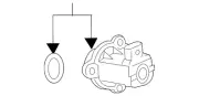 Genuine Volkswagen Cut-Off Valve 06H-145-710-J (for: Volkswagen)