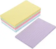 GANAZONO 300Sheets Index Cards Multi Use Note Cards for Study Office Supplies Flashcards Present Tags and Bookmarks for Meetings and Learning