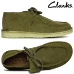 CLARKS ORIGINALS DESERT NOMAD 卡其色麂皮男鞋