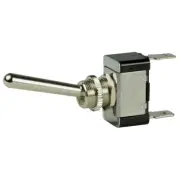 Bep Marine 1002013 Spst Chrome Plated Long Handle Toggle Switch On/Off