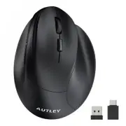 Ergonomic Mouse for Large Hands, Rechargeable Vertical Mouse, 2.4GHz Wireless...
