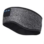 Sleep Headphones Eye Mask Wireless Sleep Headphones 5.2 Bluetooth Headband for Sleeping Sports -Gray