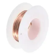 Soft Copper Wire (22 Gauge, 49 FT), 99.9% Pure Bare Copper Wire for Crafts