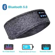 Bluetooth-Compatible Earphones Sports Sleeping Headband Elastic Wireless Headpho