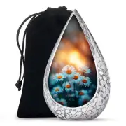 Daisies In Sunlight Urn For Ashes Funeral Cremation Urns For Ashes Adult