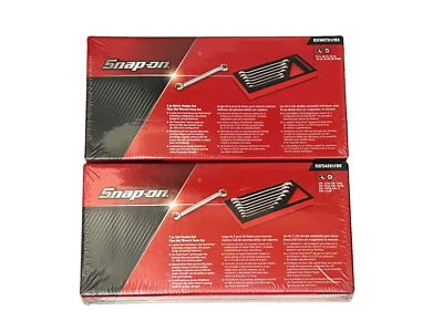 Snap On Tools NEW 13pc SAE / Metric Master Double End Flare Nut Wrench Foam Set