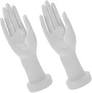 ANDRESLAD Hand Mannequin Display Stand for Jewelry Ring Display Organizer for Bracelets Plastic Jewelry Holder