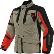 Dainese Alligator Tex Motorcycle Textile Jacket, black-brown, Size 50 for Men Black Brown