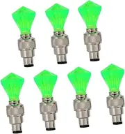Toddmomy Bike LED Wheel Light Fluorescent Cycle Caps for Night Riding Durable Luminous Cores Enhance Visibility and Safety Cycling Accessories