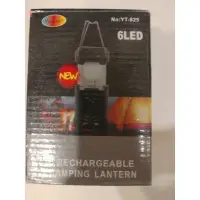 在飛比找蝦皮購物優惠-多功能6LED 太陽能充電LED露營燈 可伸縮吊掛