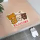 懶熊 拉拉熊 RILAKKUMA 朋友 造型地墊 車內坐墊  503093