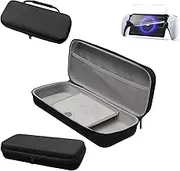 JOYSOG PS Portal Case, Hard Carrying Case for Sony PS5 PlayStation Portal Remote Player handheld Console Storage Bag & Handheld Screen Protector (Handbag+ 1*Screen Protector)