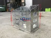 JERRY CAN HOLDER FOR CANOPY TOOLBOX,CARAVAN,RV 380L*200W*340mm 20L ALLOY