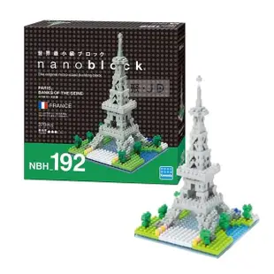 【nanoblock 河田積木】日本系列-巴黎的塞納沿岸(NBH-192)