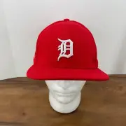Detroit Tigers Red Wings Collab SGA Cap Hat Motor City Casino Red RARE Snapback