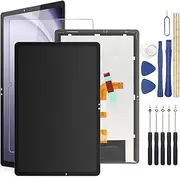 Screen Replacement for Samsung Galaxy Tab A9+ Plus 10.5'' LCD Display Touch Screen for Galaxy Tab A9+ Plus SM-X210 SM-X215 SM-X216B Digitizer Assembly Black with Tools