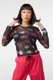 Deep Sea Dive Mesh Top